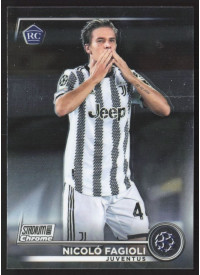 Nicolo Fagioli, Kartička, 2022-23 Topps Stadium Club Chrome UEFA Club Competitions, BASE