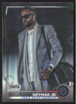 Neymar Jr, Kartička, 2022-23 Topps Stadium Club Chrome UEFA Club Competitions, BASE