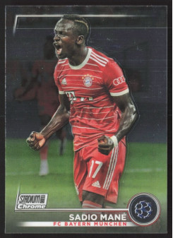 Sadio Mané, Kartička, 2022-23 Topps Stadium Club Chrome UEFA Club Competitions, BASE