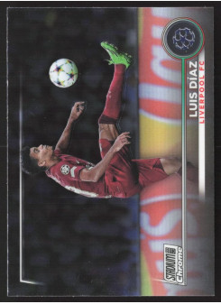 Luis Díaz, Kartička, 2022-23 Topps Stadium Club Chrome UEFA Club Competitions, BASE
