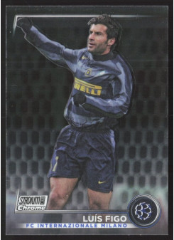 Luís Figo, Kartička, 2022-23 Topps Stadium Club Chrome UEFA Club Competitions, BASE