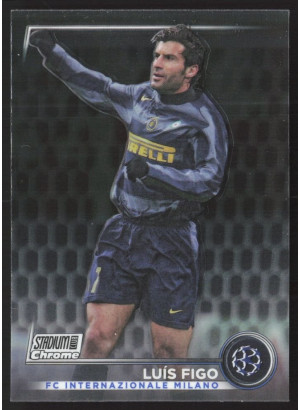 Luís Figo, Card, 2022-23 Topps Stadium Club Chrome UEFA Club Competitions, BASE