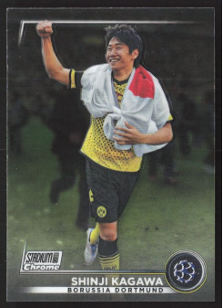 Shinji Kagawa, Kartička, 2022-23 Topps Stadium Club Chrome UEFA Club Competitions, BASE