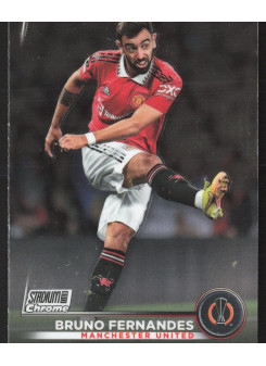 Bruno Fernandes, Kartička, 2022-23 Topps Stadium Club Chrome UEFA Club Competitions, BASE