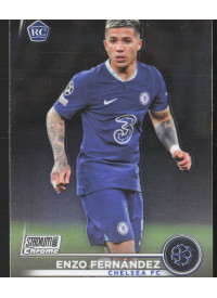 Enzo Fernández, Kartička, 2022-23 Topps Stadium Club Chrome UEFA Club Competitions, BASE