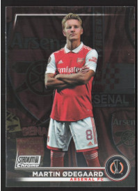 Martin Ødegaard, Kartička, 2022-23 Topps Stadium Club Chrome UEFA Club Competitions, BASE