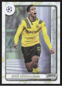 Jude Bellingham, Kartička, 2022-23 Topps Stadium Club Chrome UEFA Club Competitions, INSERT