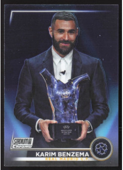 Karim Benzema, Kartička, 2022-23 Topps Stadium Club Chrome UEFA Club Competitions, BASE