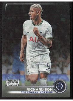 Richarlison, Kartička, 2022-23 Topps Stadium Club Chrome UEFA Club Competitions, BASE