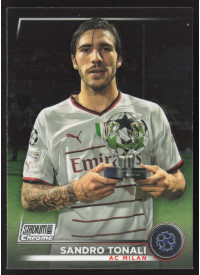 Sandro Tonali, Kartička, 2022-23 Topps Stadium Club Chrome UEFA Club Competitions, BASE