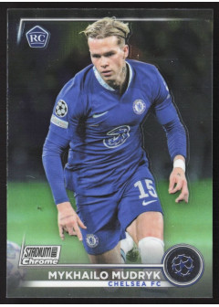 Mykhailo Mudryk, Kartička, 2022-23 Topps Stadium Club Chrome UEFA Club Competitions, BASE