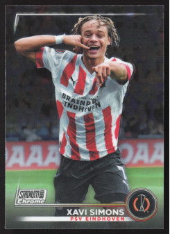 Xavi Simons, Kartička, 2022-23 Topps Stadium Club Chrome UEFA Club Competitions, BASE