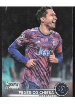 Federico Chiesa, Kartička, 2022-23 Topps Stadium Club Chrome UEFA Club Competitions, BASE