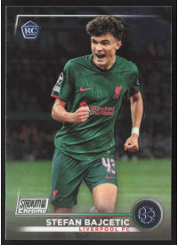 Stefan Bajcetic, Kartička, 2022-23 Topps Stadium Club Chrome UEFA Club Competitions, BASE