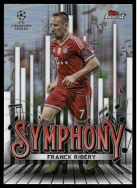 Franck Ribéry, Kartička, Topps Finest UEFA Club Competitions 2024-2025