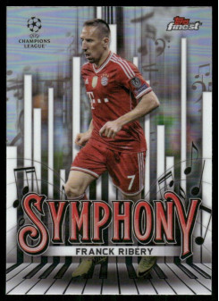 Franck Ribéry, Kartička, Topps Finest UEFA Club Competitions 2024-2025