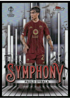 Paulo Dybala, Kartička, Topps Finest UEFA Club Competitions 2024-2025