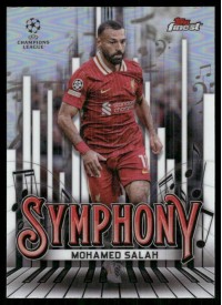 Mohamed Salah, Kartička, Topps Finest UEFA Club Competitions 2024-2025