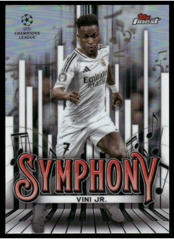 Vini Jr., Kartička, Topps Finest UEFA Club Competitions 2024-2025, INSERT