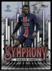 Ousmane Dembélé, Kartička, Topps Finest UEFA Club Competitions 2024-2025