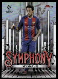 Neymar Jr, Kartička, Topps Finest UEFA Club Competitions 2024-2025, INSERT