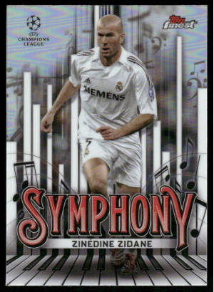 Zinédine Zidane, Card, Topps Finest UEFA Club Competitions 2024-2025