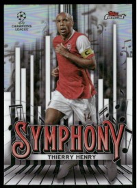 Thierry Henry, Kartička, Topps Finest UEFA Club Competitions 2024-2025