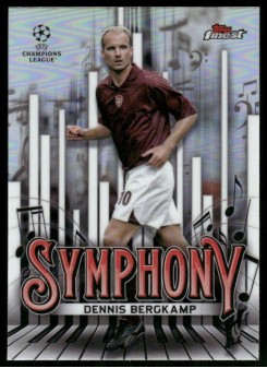 Dennis Bergkamp, Kartička, Topps Finest UEFA Club Competitions 2024-2025
