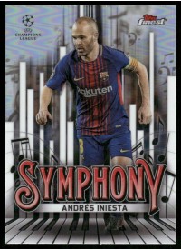 Andrés Iniesta, Kartička, Topps Finest UEFA Club Competitions 2024-2025