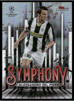 Alessandro Del Piero, Kartička, Topps Finest UEFA Club Competitions 2024-2025