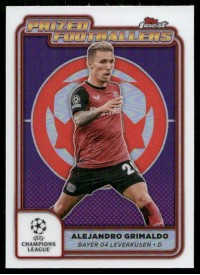 Alejandro Grimaldo, Kartička, Topps Finest UEFA Club Competitions 2024-2025