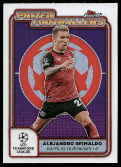 Alejandro Grimaldo, Kartička, Topps Finest UEFA Club Competitions 2024-2025