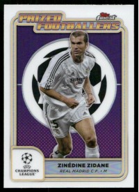Zinédine Zidane, Kartička, Topps Finest UEFA Club Competitions 2024-2025