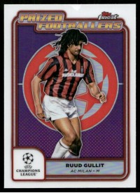 Ruud Gullit, Kartička, Topps Finest UEFA Club Competitions 2024-2025