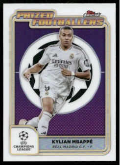 Kylian Mbappé, Kartička, Topps Finest UEFA Club Competitions 2024-2025