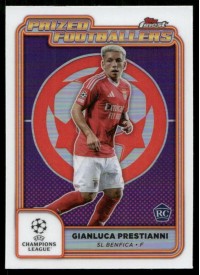 Gianluca Prestianni, Kartička, Topps Finest UEFA Club Competitions 2024-2025