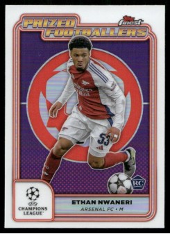Ethan Nwaneri, Kartička, Topps Finest UEFA Club Competitions 2024-2025