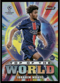 Ibrahim Mbaye, Kartička, Topps Finest UEFA Club Competitions 2024-2025