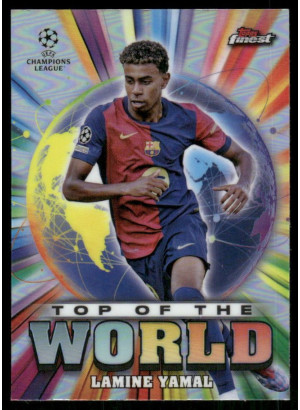 Lamine Yamal, Card, Topps Finest UEFA Club Competitions 2024-2025