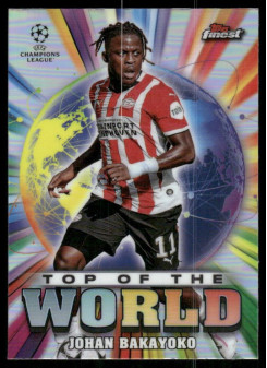 Johan Bakayoko, Kartička, Topps Finest UEFA Club Competitions 2024-2025