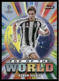 Kenan Yildiz, Kartička, Topps Finest UEFA Club Competitions 2024-2025