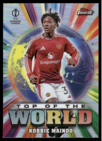 Kobbie Mainoo, Kartička, Topps Finest UEFA Club Competitions 2024-2025