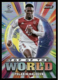 Folarin Balogun, Kartička, Topps Finest UEFA Club Competitions 2024-2025