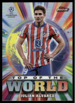 Julián Alvarez, Kartička, Topps Finest UEFA Club Competitions 2024-2025