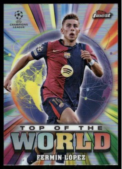 Fermín López, Kartička, Topps Finest UEFA Club Competitions 2024-2025