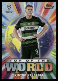 Viktor Gyökeres, Kartička, Topps Finest UEFA Club Competitions 2024-2025