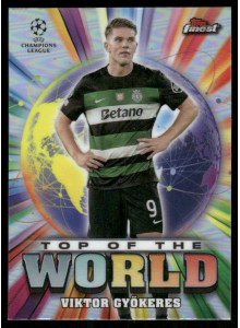 Viktor Gyökeres, Card, Topps Finest UEFA Club Competitions 2024-2025