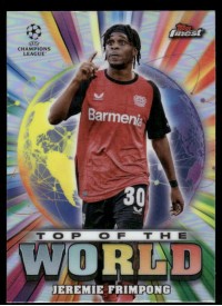 Jeremie Frimpong, Kartička, Topps Finest UEFA Club Competitions 2024-2025