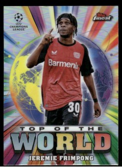 Jeremie Frimpong, Kartička, Topps Finest UEFA Club Competitions 2024-2025