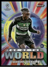 Geovany Quenda, Kartička, Topps Finest UEFA Club Competitions 2024-2025